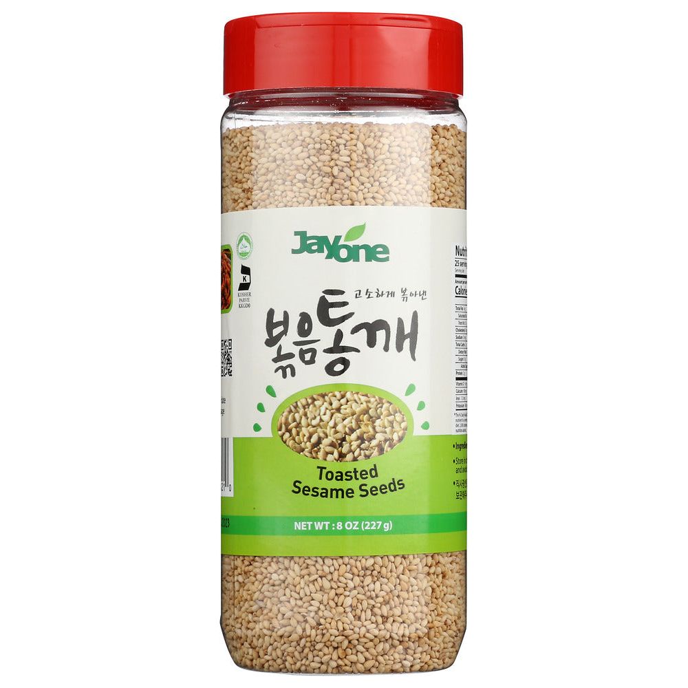 JAYONE: Toasted Sesame Seeds, 8 oz - #tag1# - #tag2#