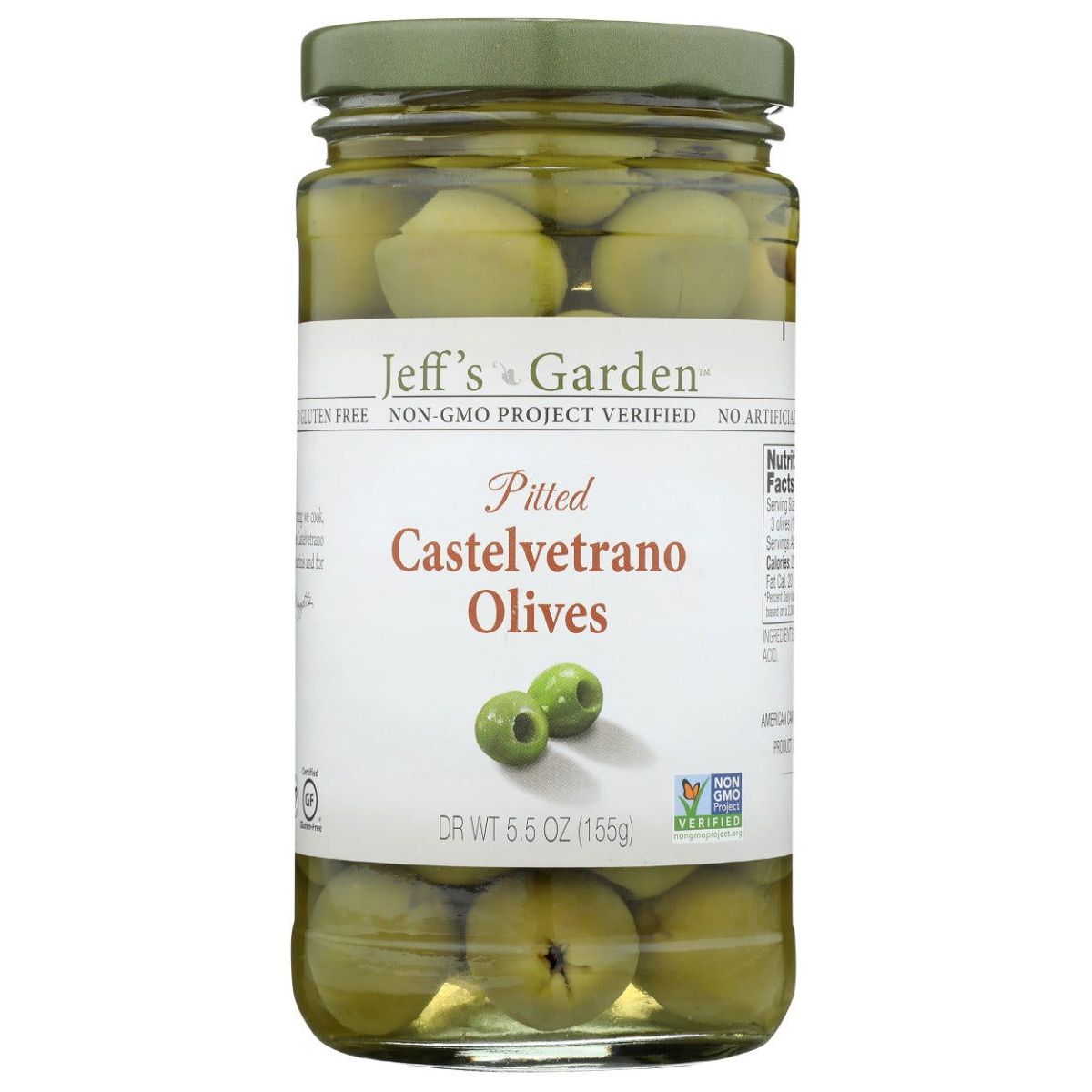 JEFFS NATURALS: Pitted Castelvetrano Olives, 5.5 oz - Sunshine Co Op. - #tag1# - #tag2# - #tag3# - #tag4#