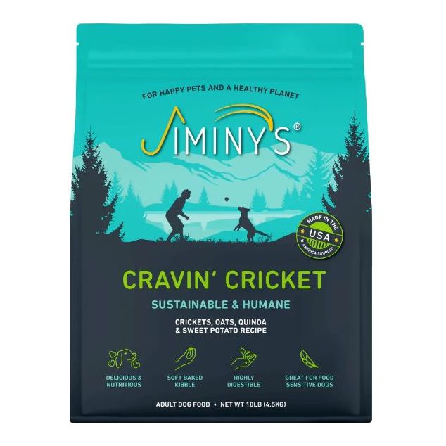 JIMINYS: Cravin Cricket Dog Food, 10 lb - #tag1# - #tag2#