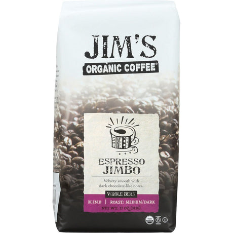 JIMS ORGANIC COFFEE: Espresso Jimbo Coffee, 11 oz - #tag1# - #tag2#