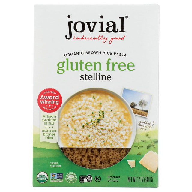JOVIAL: Gluten Free Stelline Brown Rice Pasta, 12 oz - #tag1# - #tag2#