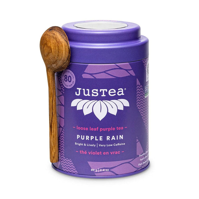 JUSTEA: Purple Rain Loose Tea, 2.8 oz - #tag1# - #tag2#