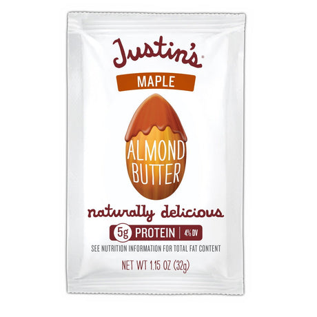 JUSTIN'S: Almond Butter Squeeze Pack Maple, 1.15 oz - #tag1# - #tag2#