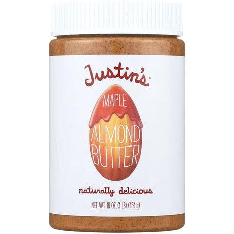 JUSTIN'S: Nut Butter Maple Almond Butter, 16 oz - #tag1# - #tag2#