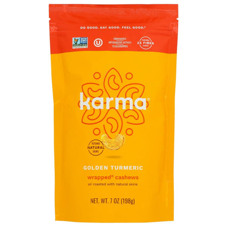 KARMA: Golden Turmeric Cashews, 7 oz - #tag1# - #tag2#