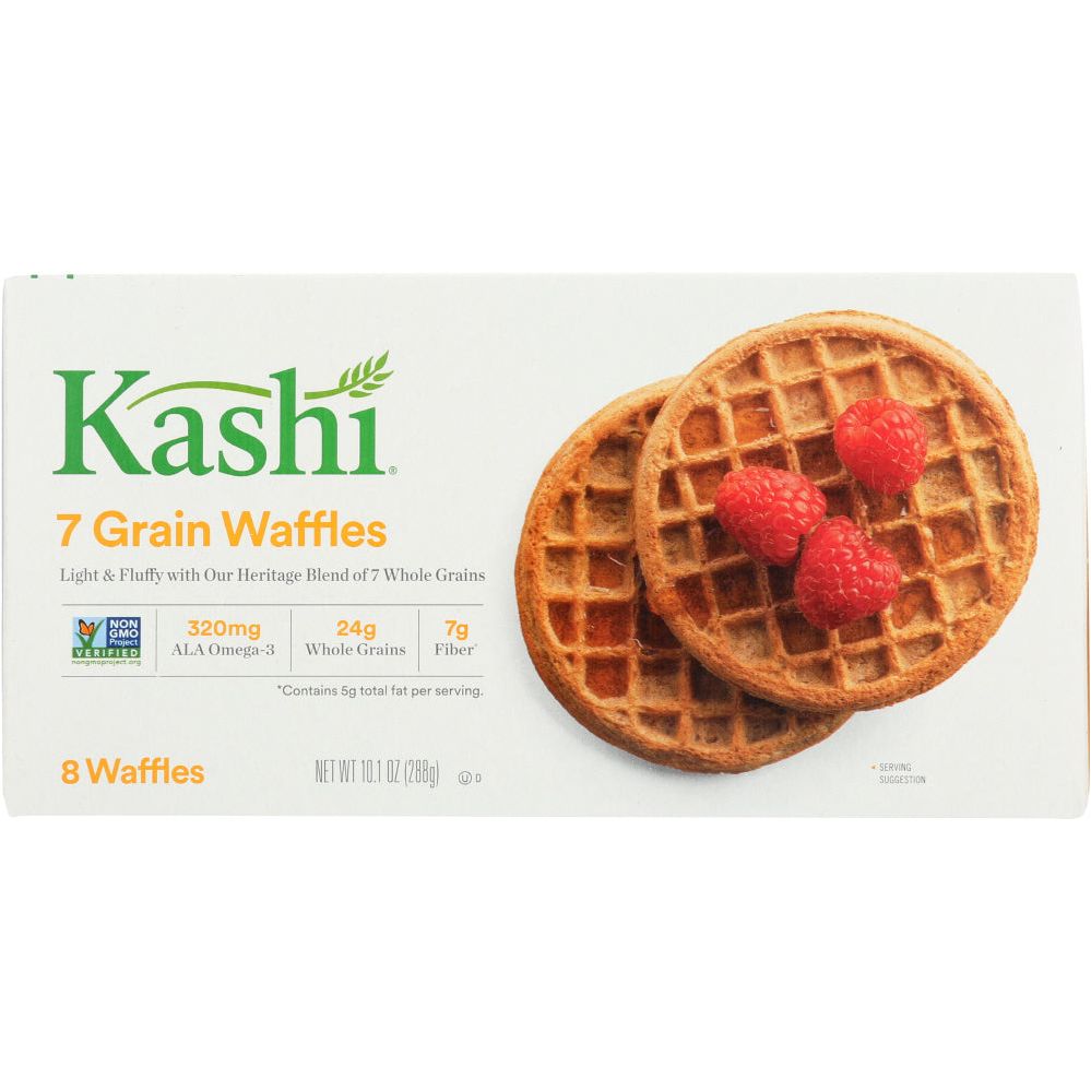 KASHI: 7 Grain Waffles, 10.1 oz - #tag1# - #tag2#