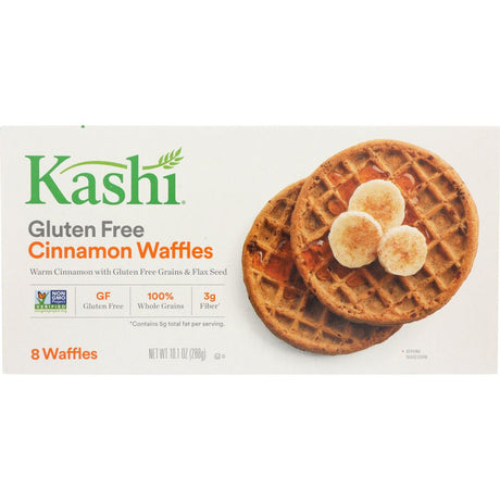 KASHI: Gluten Free Cinnamon Waffles, 10.1 oz - #tag1# - #tag2#