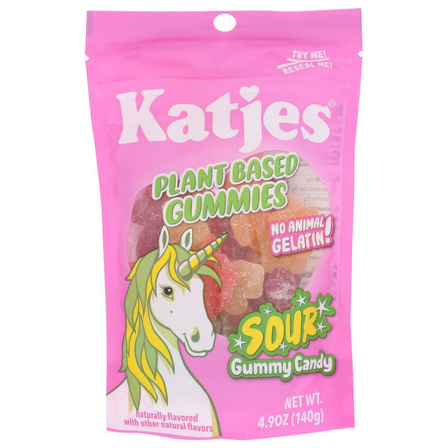 KATJES: Plant Based Sour Gummies, 4.9 oz - #tag1# - #tag2#