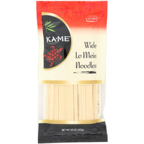 KA ME: Wide Lo Mein Noodles, 8 oz - Sunshine Co Op. - #tag1# - #tag2# - #tag3# - #tag4#