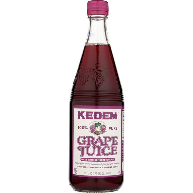 KEDEM: Concord Grape Juice, 22 fo - #tag1# - #tag2#