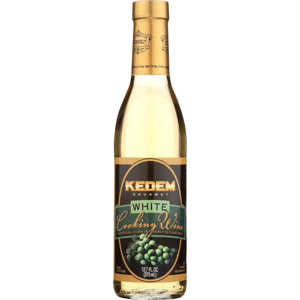 KEDEM: Cooking Wine White, 12.7 oz - Sunshine Co Op. - #tag1# - #tag2# - #tag3# - #tag4#