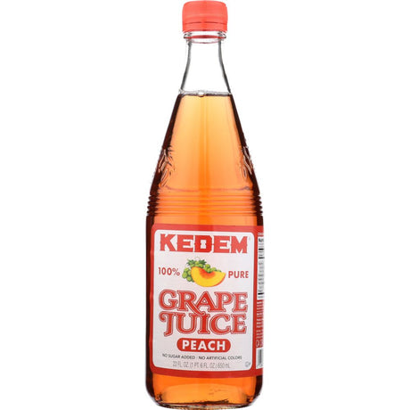 KEDEM: Peach Grape Juice, 22 fo - #tag1# - #tag2#