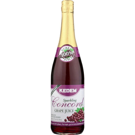 KEDEM: Sparkling Concord Grape Juice, 25.4 fo - Sunshine Co Op. - #tag1# - #tag2# - #tag3# - #tag4#