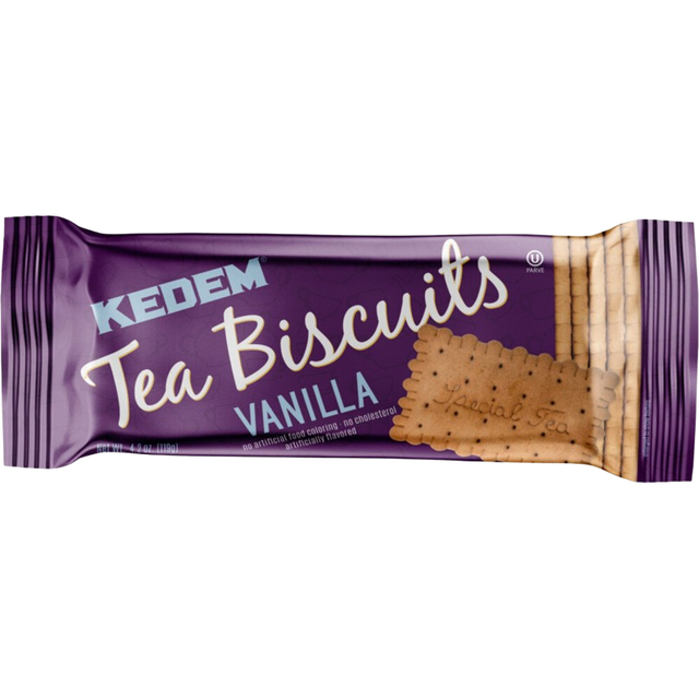 KEDEM: Vanilla Tea Biscuits, 4.2 oz - Sunshine Co Op. - #tag1# - #tag2# - #tag3# - #tag4#
