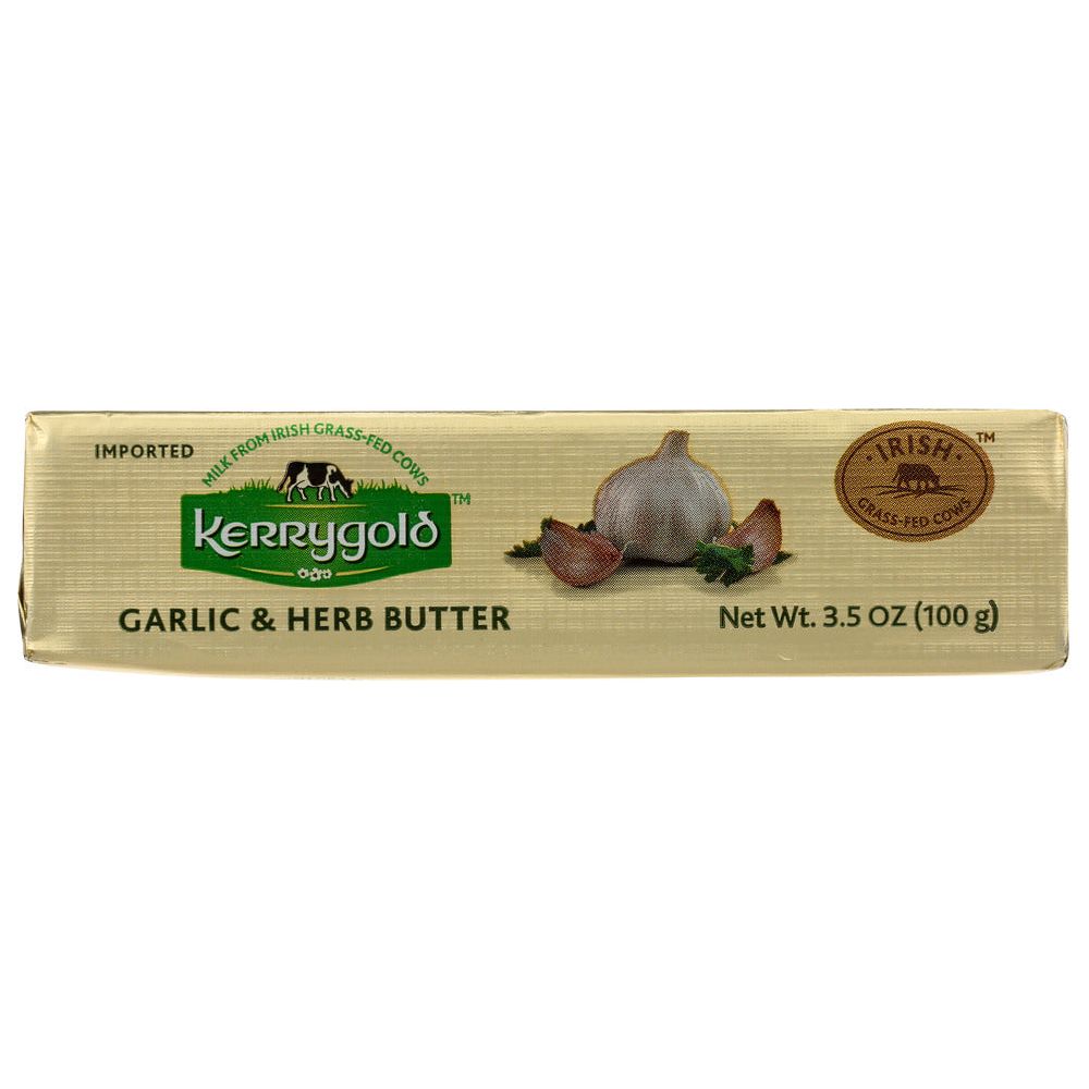 KERRYGOLD: Garlic & Herb Butter, 3.5 oz - #tag1# - #tag2#