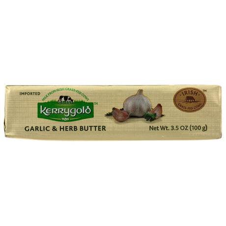 KERRYGOLD: Garlic & Herb Butter, 3.5 oz - #tag1# - #tag2#