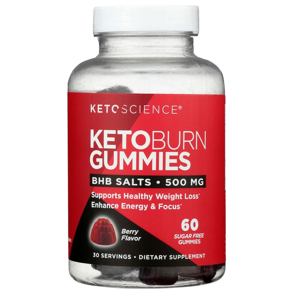 KETO SCIENCE: Keto Burn Bhb Gummies, 60 ea - #tag1# - #tag2#
