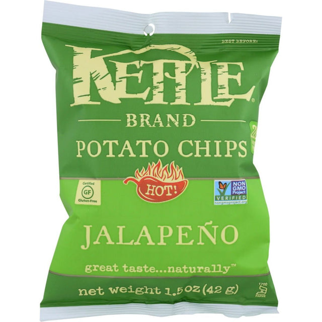KETTLE FOODS: Jalapeno Potato Chips, 1.5 oz - Sunshine Co Op. - #tag1# - #tag2# - #tag3# - #tag4#