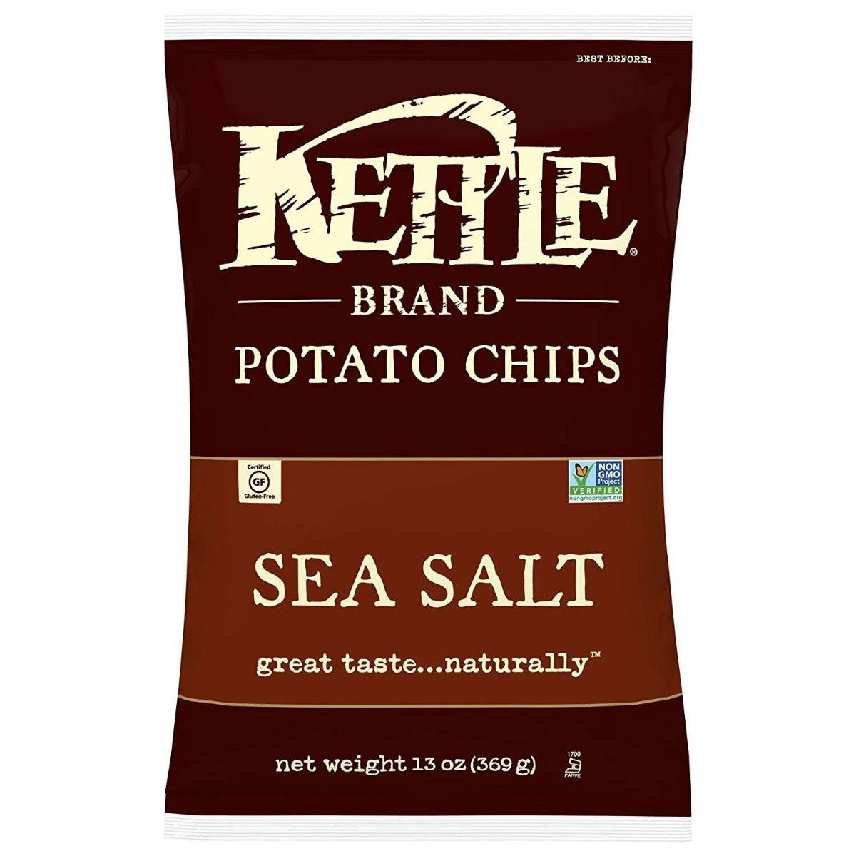 KETTLE FOODS: Sea Salt Potato Chips, 13 oz - Sunshine Co Op. - #tag1# - #tag2# - #tag3# - #tag4#