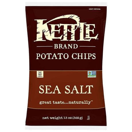 KETTLE FOODS: Sea Salt Potato Chips, 13 oz - Sunshine Co Op. - #tag1# - #tag2# - #tag3# - #tag4#