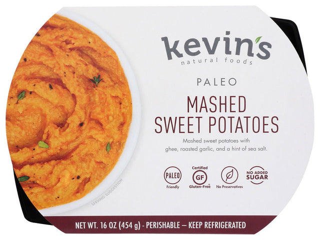 KEVINS NATURAL FOODS: Mashed Sweet Potatoes, 16 oz - #tag1# - #tag2#