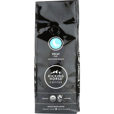 KICKING HORSE: Decaf Whole Bean Coffee, 10 oz - Sunshine Co Op. - #tag1# - #tag2# - #tag3# - #tag4#