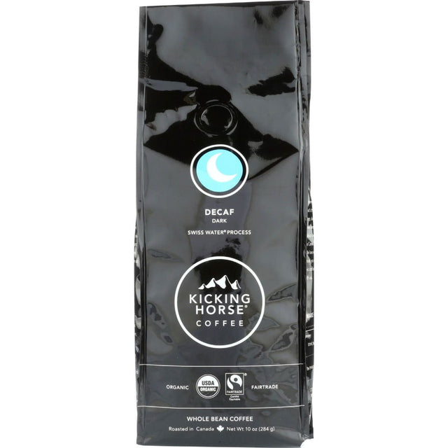 KICKING HORSE: Decaf Whole Bean Coffee, 10 oz - Sunshine Co Op. - #tag1# - #tag2# - #tag3# - #tag4#
