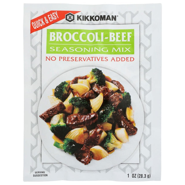 KIKKOMAN: Broccoli Beef Stir Fry Seasoning Mix, 1 oz - #tag1# - #tag2#