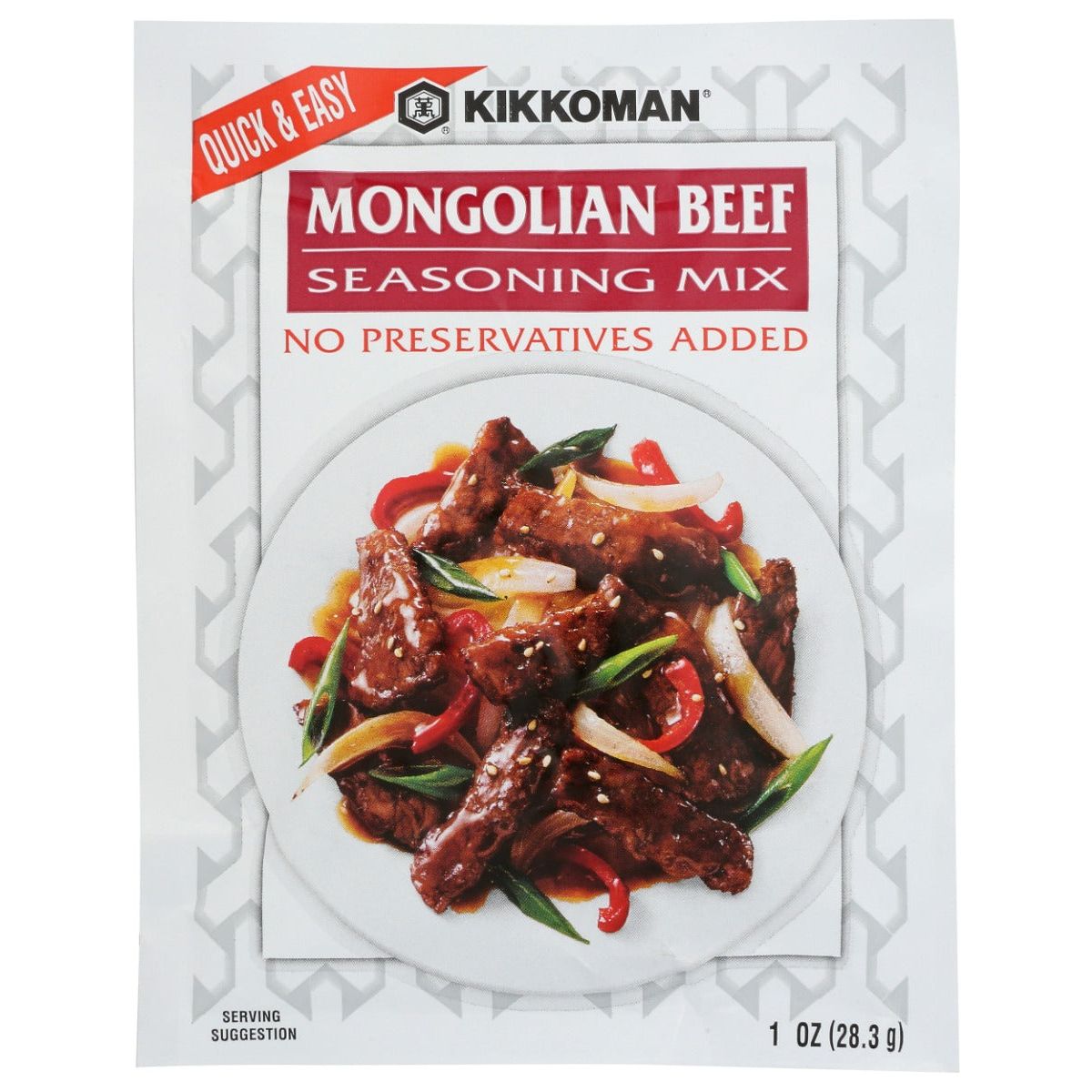 KIKKOMAN: Mongolian Beef Seasoning Mix, 1 oz - #tag1# - #tag2#