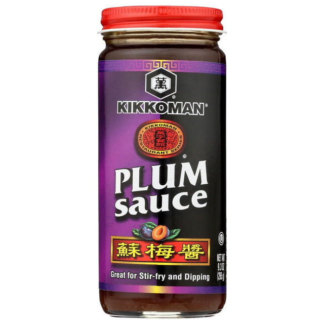 KIKKOMAN: Plum Sauce, 9.3 oz - Sunshine Co Op. - #tag1# - #tag2# - #tag3# - #tag4#