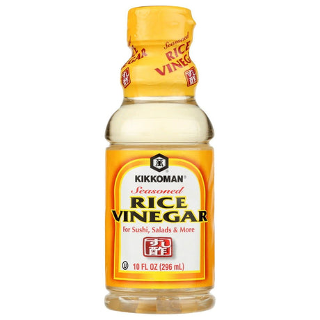 KIKKOMAN: Seasoned Rice Vinegar, 10 oz - Sunshine Co Op. - #tag1# - #tag2# - #tag3# - #tag4#