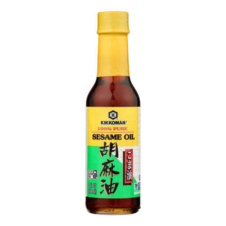 KIKKOMAN: Sesame Oil, 5 oz - Sunshine Co Op. - #tag1# - #tag2# - #tag3# - #tag4#