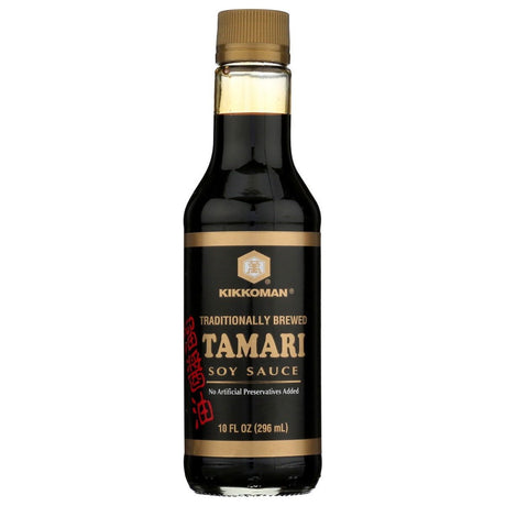 KIKKOMAN: Tamari Soy Sauce, 10 oz - Sunshine Co Op. - #tag1# - #tag2# - #tag3# - #tag4#
