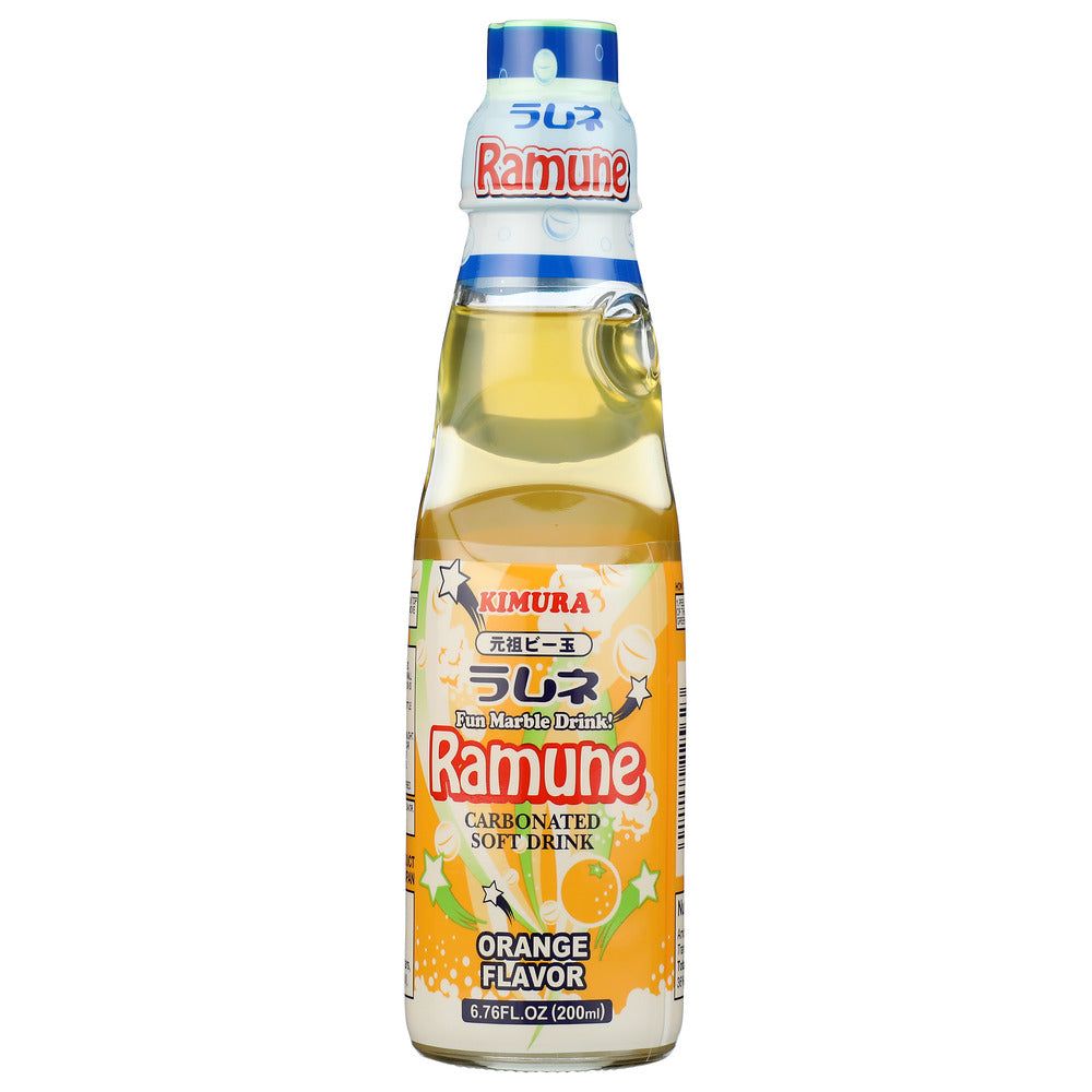 KIMURA: Ramune Orange Flavor, 6.76 oz - #tag1# - #tag2#