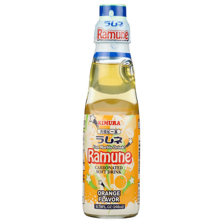 KIMURA: Ramune Orange Flavor, 6.76 oz - #tag1# - #tag2#
