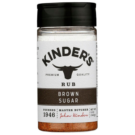 KINDERS: Brown Sugar BBQ Rub, 5 oz - Sunshine Co Op. - #tag1# - #tag2# - #tag3# - #tag4#