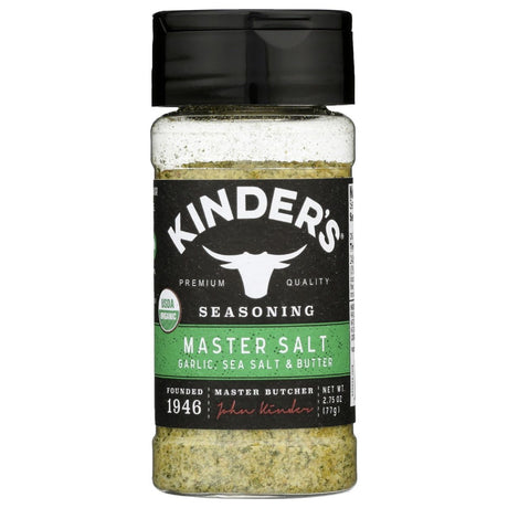 KINDERS: Buttery Garlic Salt Seasoning, 2.75 oz - #tag1# - #tag2#