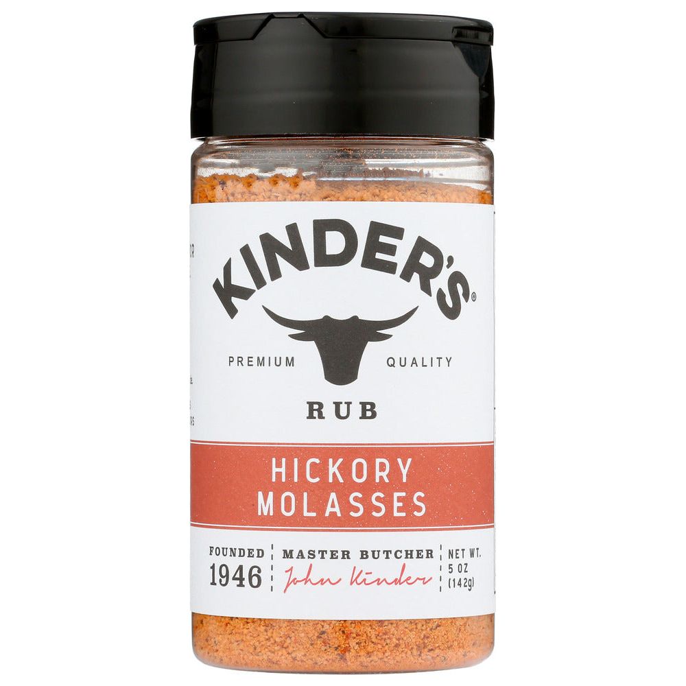 KINDERS: Rub Hickory Molasses, 5 OZ - #tag1# - #tag2#