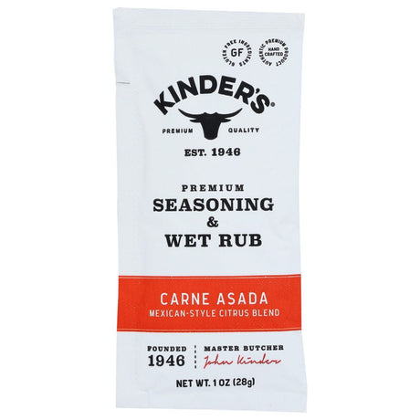 KINDERS: Seasoning Carne Asada Cit, 1 oz - #tag1# - #tag2#
