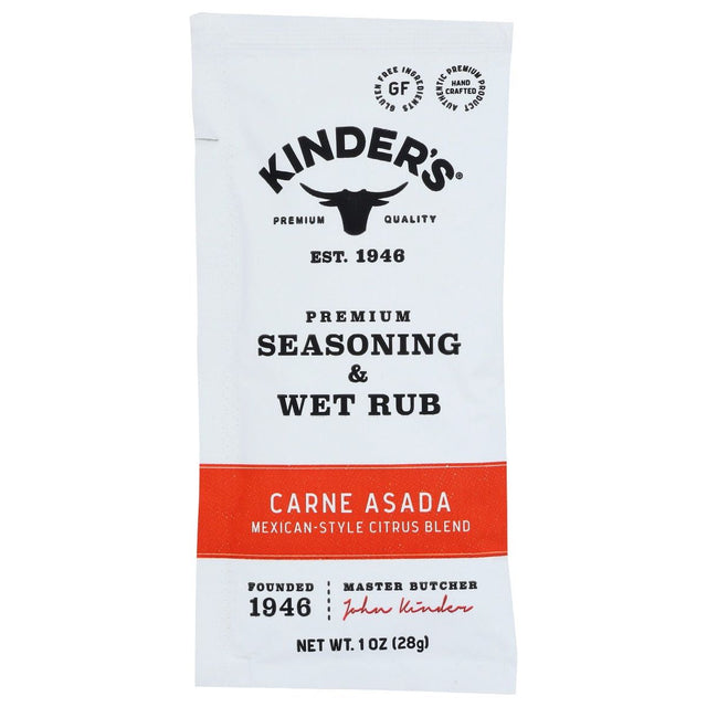 KINDERS: Seasoning Carne Asada Cit, 1 oz - #tag1# - #tag2#