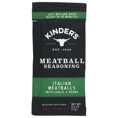 KINDERS: Seasoning Italian Mtballs, 0.6 OZ - #tag1# - #tag2#