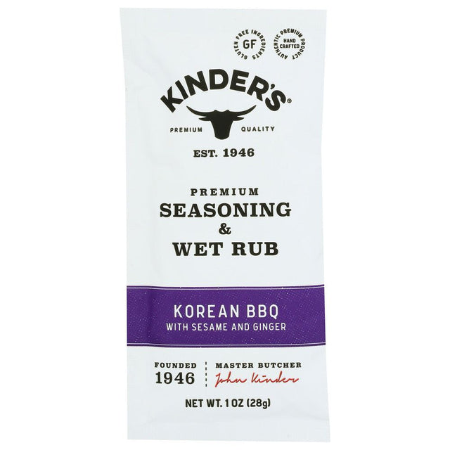 KINDERS: Seasoning Korean Bbq, 1 oz - #tag1# - #tag2#