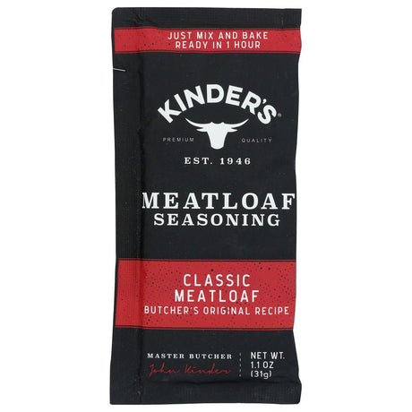 KINDERS: Seasoning Meatloaf, 1.1 OZ - #tag1# - #tag2#