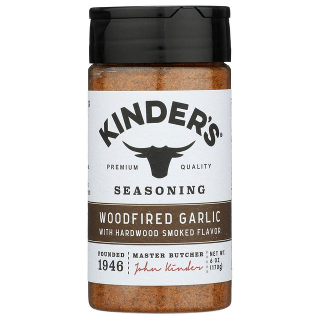 KINDERS: Woodfired Garlic Seasoning, 6 oz - #tag1# - #tag2#