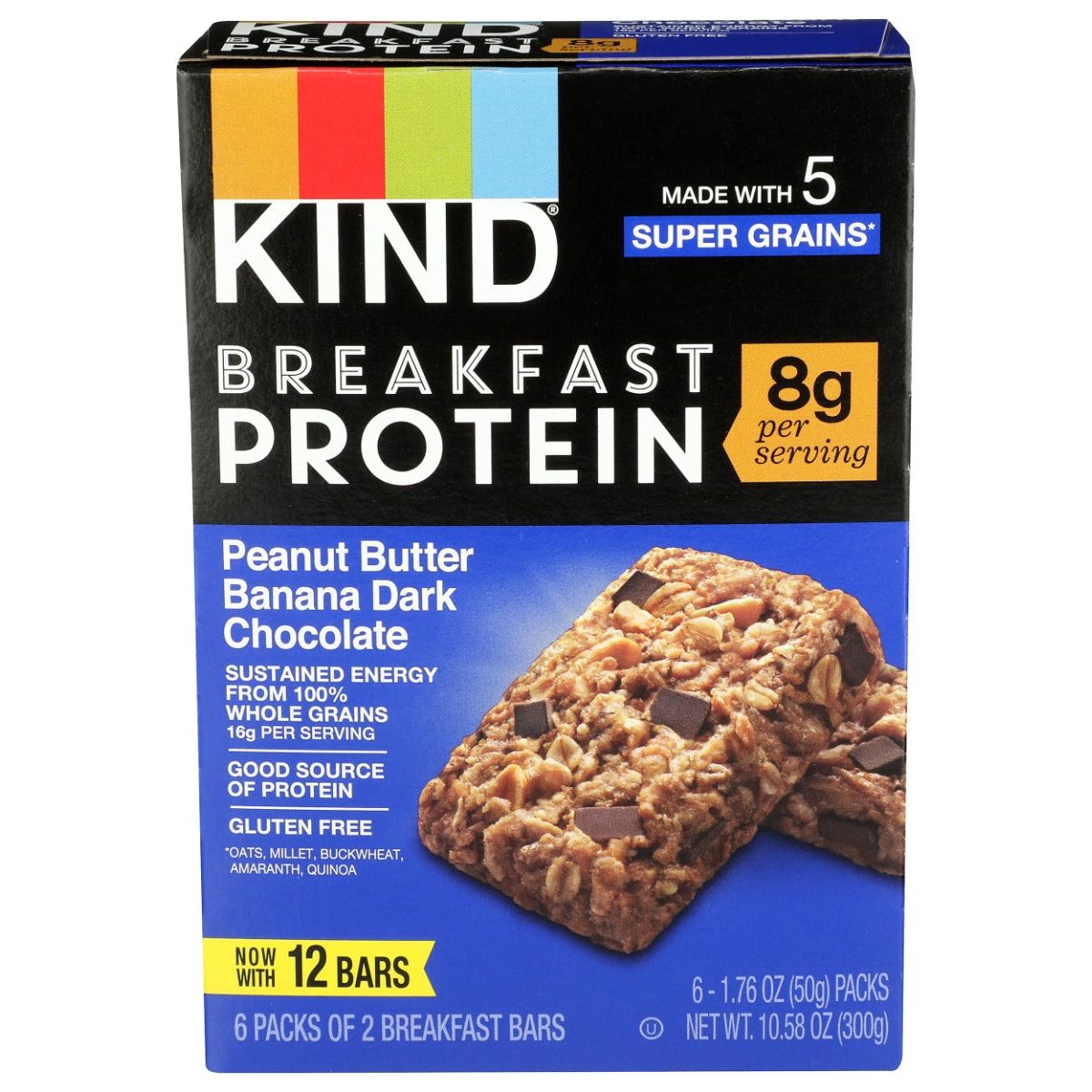KIND: Bar Bf Prt Pb Bn Drk Cho, 10.58 OZ - #tag1# - #tag2#