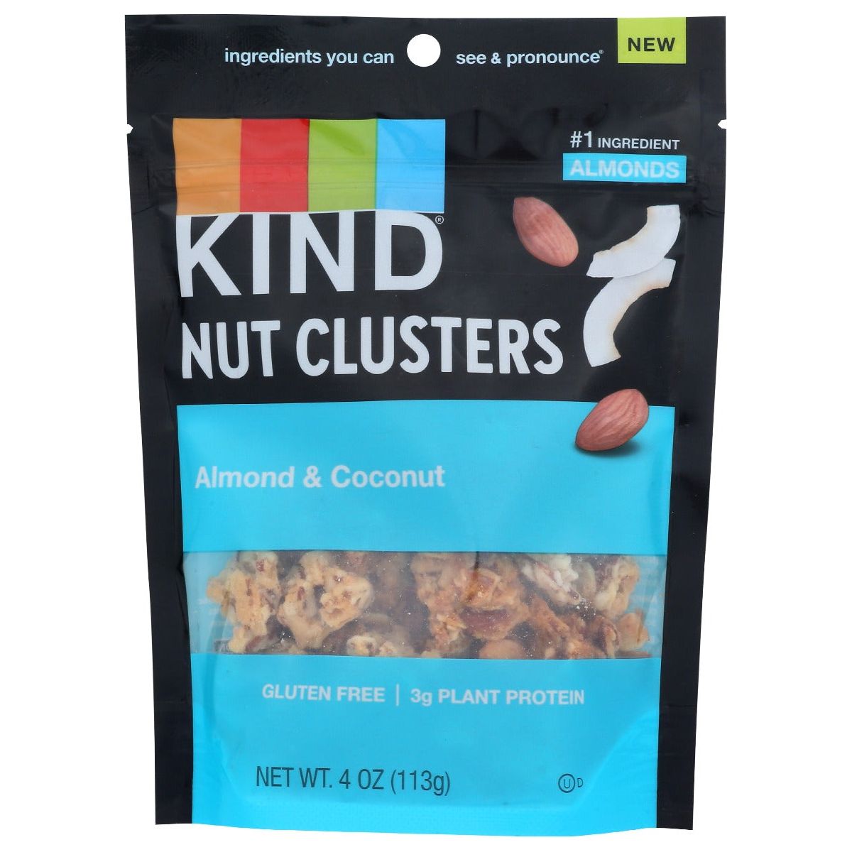 KIND: Cluster Almnd Coconut, 4 oz - #tag1# - #tag2#