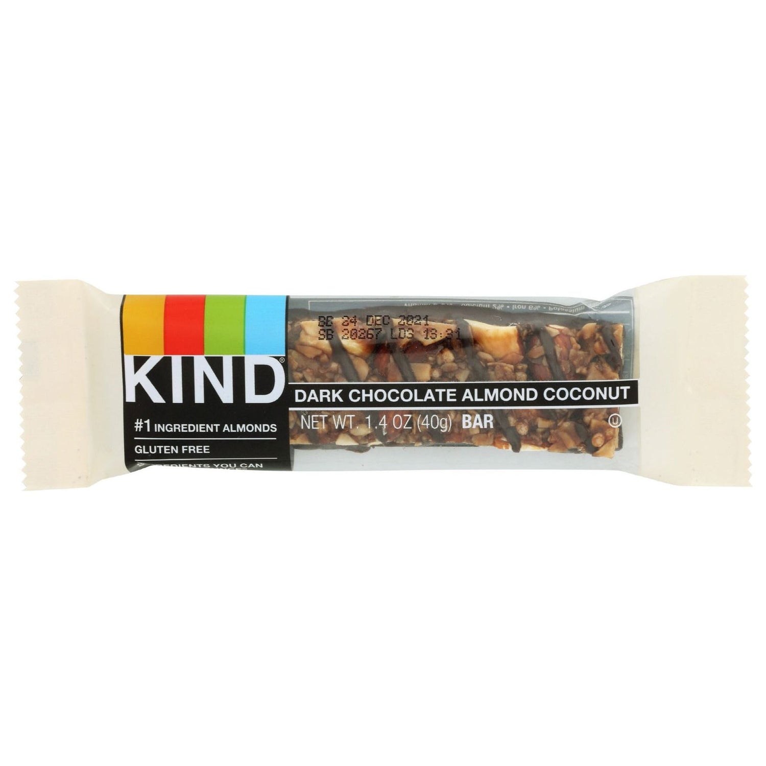 KIND: Dark Chocolate Almond Coconut Nut Bar, 1.4 oz - Sunshine Co Op. - #tag1# - #tag2# - #tag3# - #tag4#