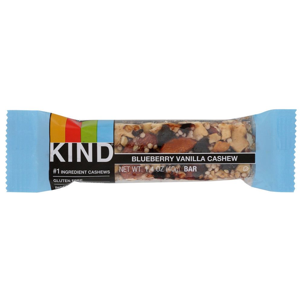 KIND: Fruit and Nut Blueberry Vanilla and Cashew Bar, 1.4 oz - #tag1# - #tag2#