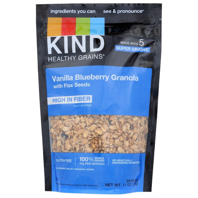 KIND: Healthy Grains Clusters Vanilla Blueberry with Flax Seeds, 11 oz - #tag1# - #tag2#
