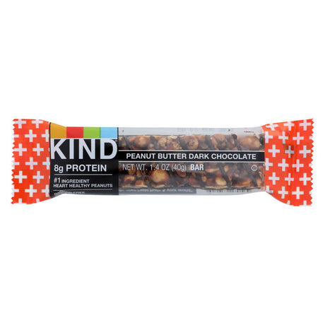 KIND: Plus Peanut Butter Dark Chocolate + Protein Bar, 1.4 oz - #tag1# - #tag2#